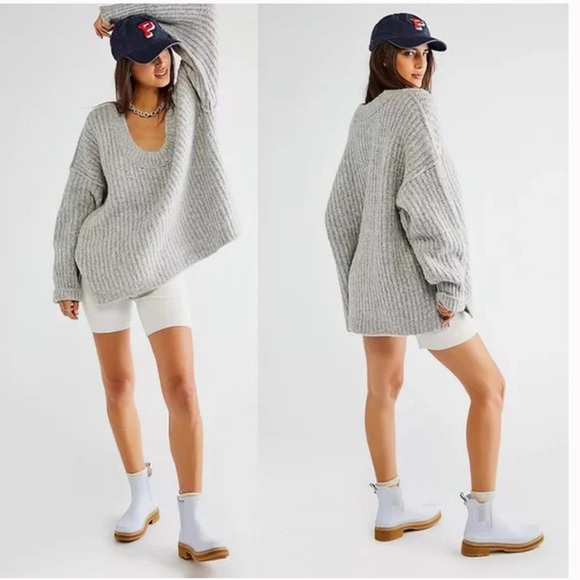 Free People Blue Bell sweater - Picture 2 of 11